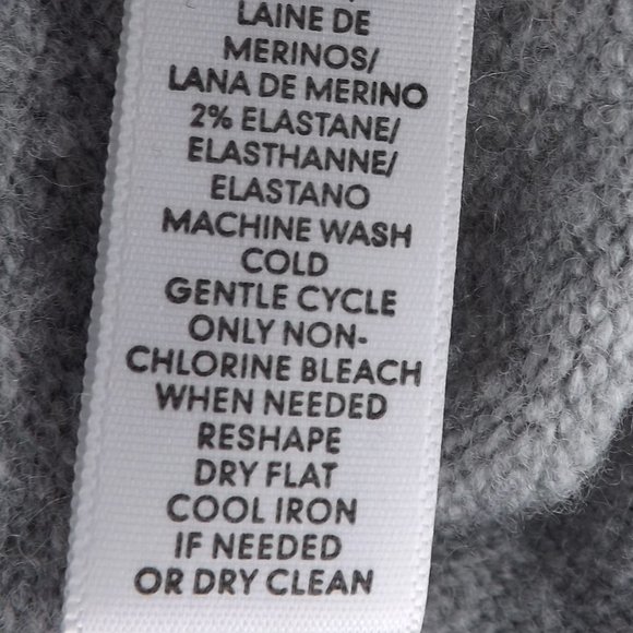 Loft Wool Blend Open Shoulder Sweater- Women's Small - Picture 9 of 9